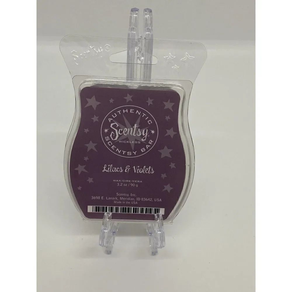 Scentsy Wax Bar LILACS AND VIOLETS used 3.2 Oz